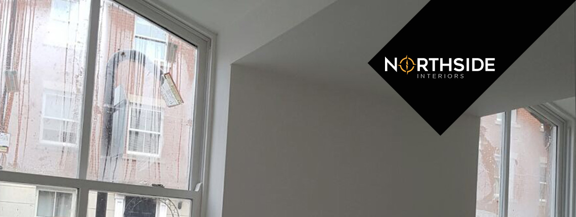 Northside Interiors We offer a wide range of work, in both Domestic and Commercial properties, inside and out. From single garage doors to full renovations, offices to warehouses